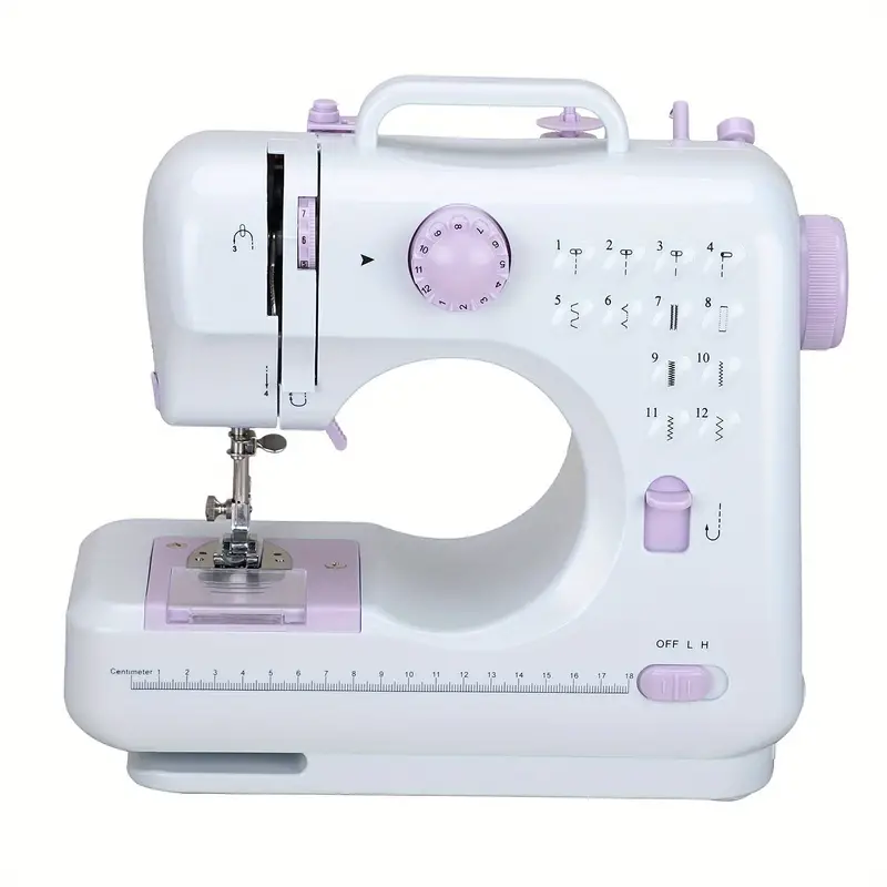 Purple 505 Electric Sewing Machine For Beginners Portable - Temu