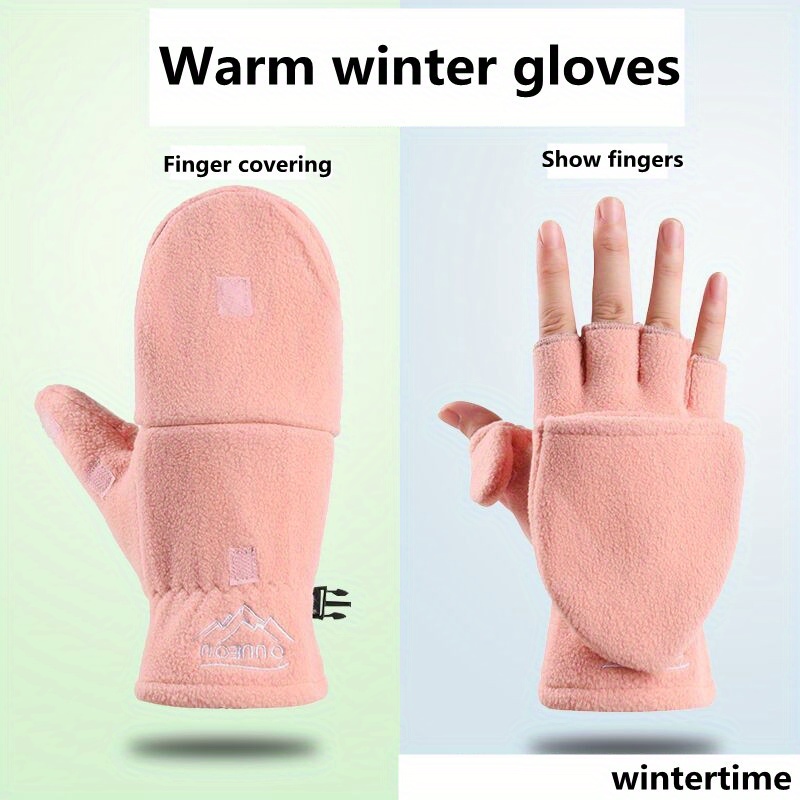  Guantes de invierno para hombre para clima frío, guantes de  lana de felpa para mantener el calor, Negro - : Ropa, Zapatos y Joyería