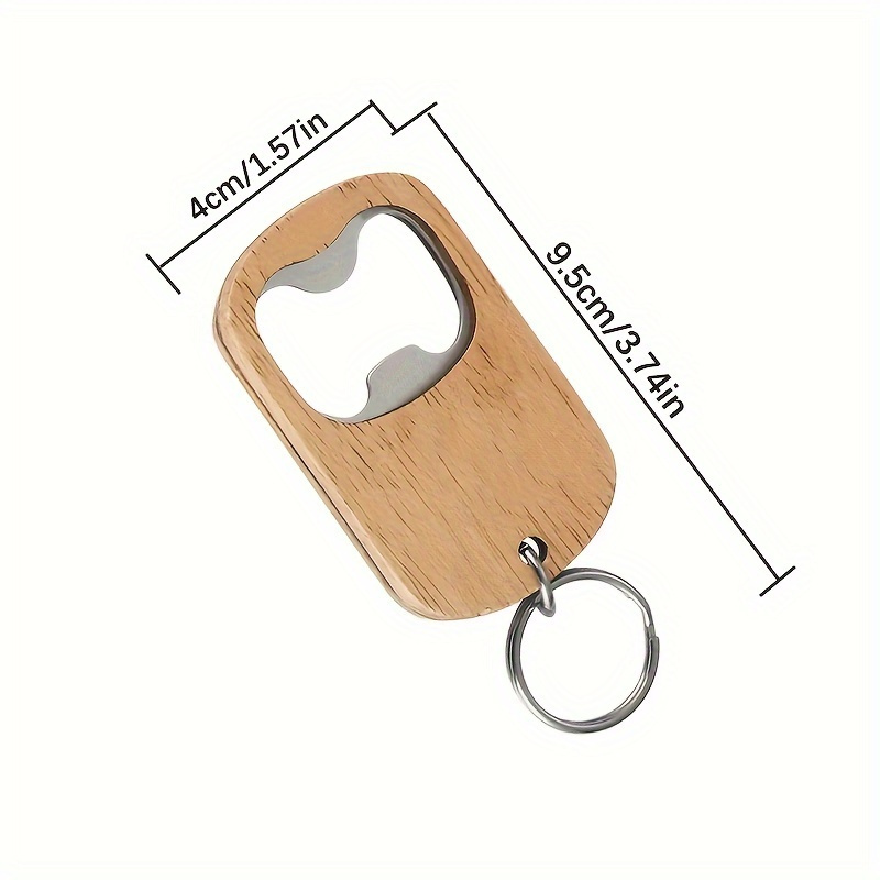 Creative Wooden Bottle Opener For Camping And Outdoor - Temu