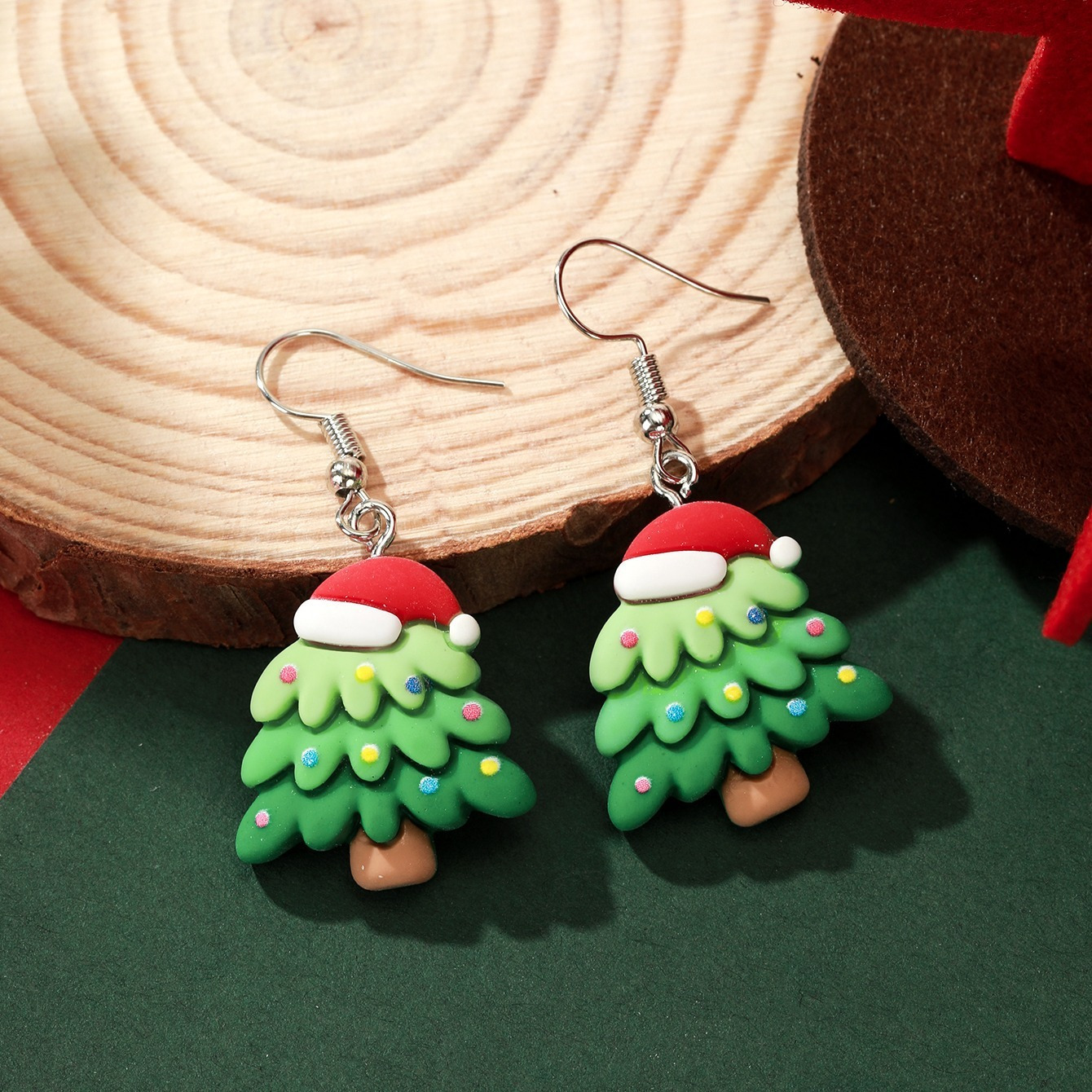 Fun on sale christmas earrings