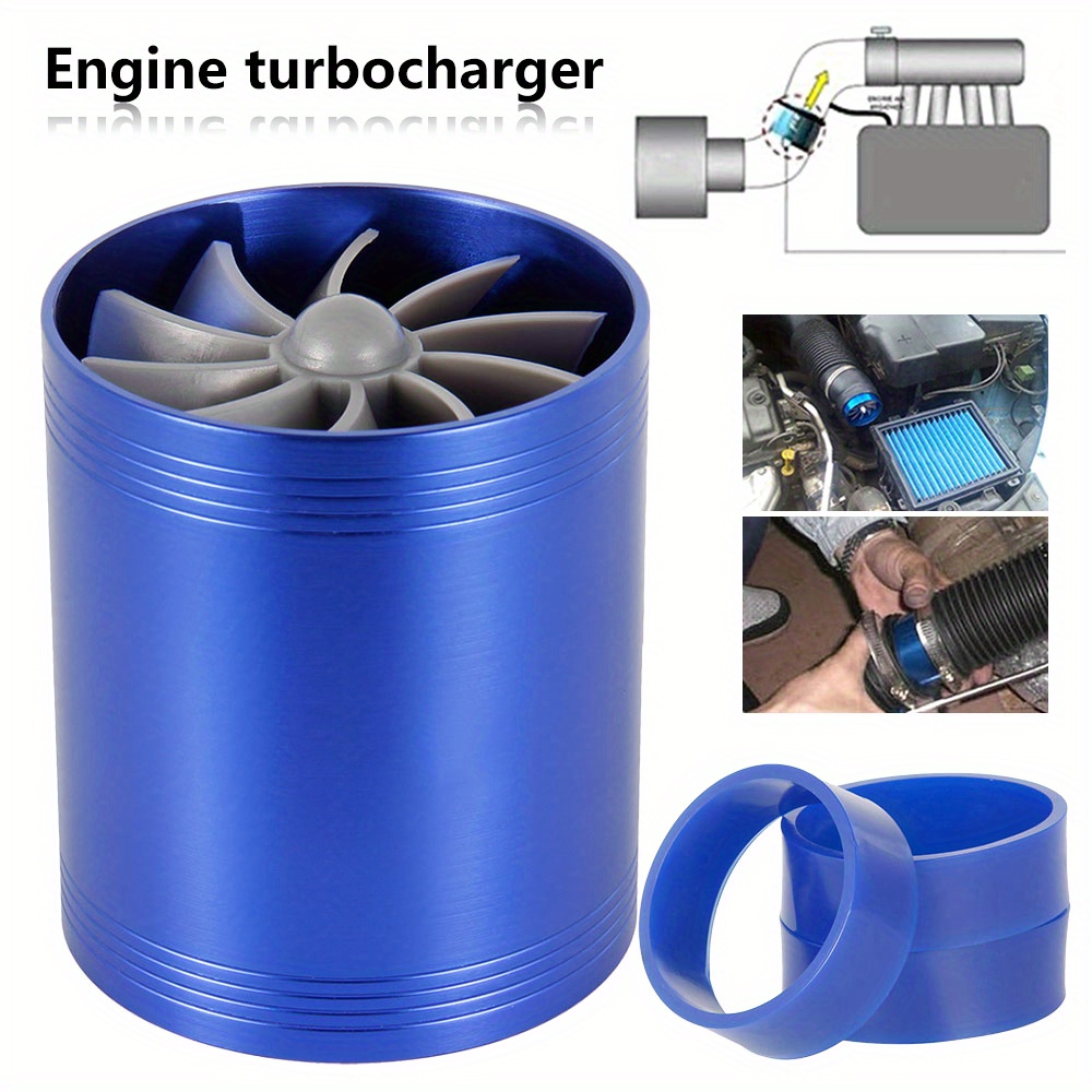 Air Intake Turbonator Supercharger Power Air Intake Turbo - Temu