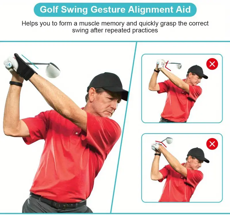 Golf Wrist Trainer Golf Wrist Brace Corrector Golf Swing - Temu