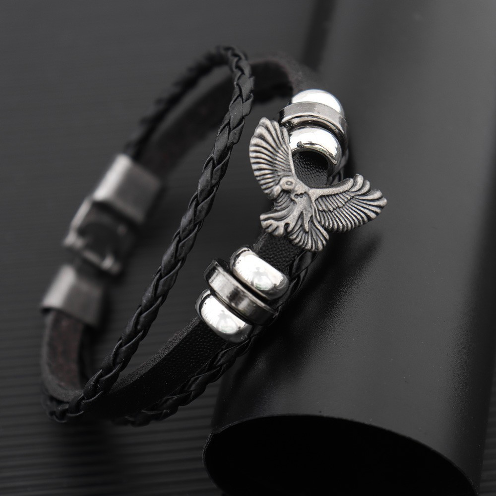  Cheap Bracelets for Men, Leather Bracelet for Men Black  Bracelets Matching Simple Style Double Leather Bracelet Men Jewelry Bracelet:  Clothing, Shoes & Jewelry