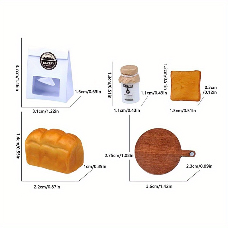 Miniature Loaf Of Bread 1:12 scale