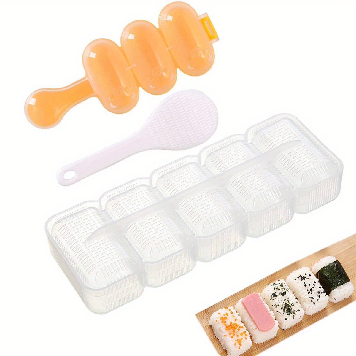 3pcs/set Plastic Sushi Mold