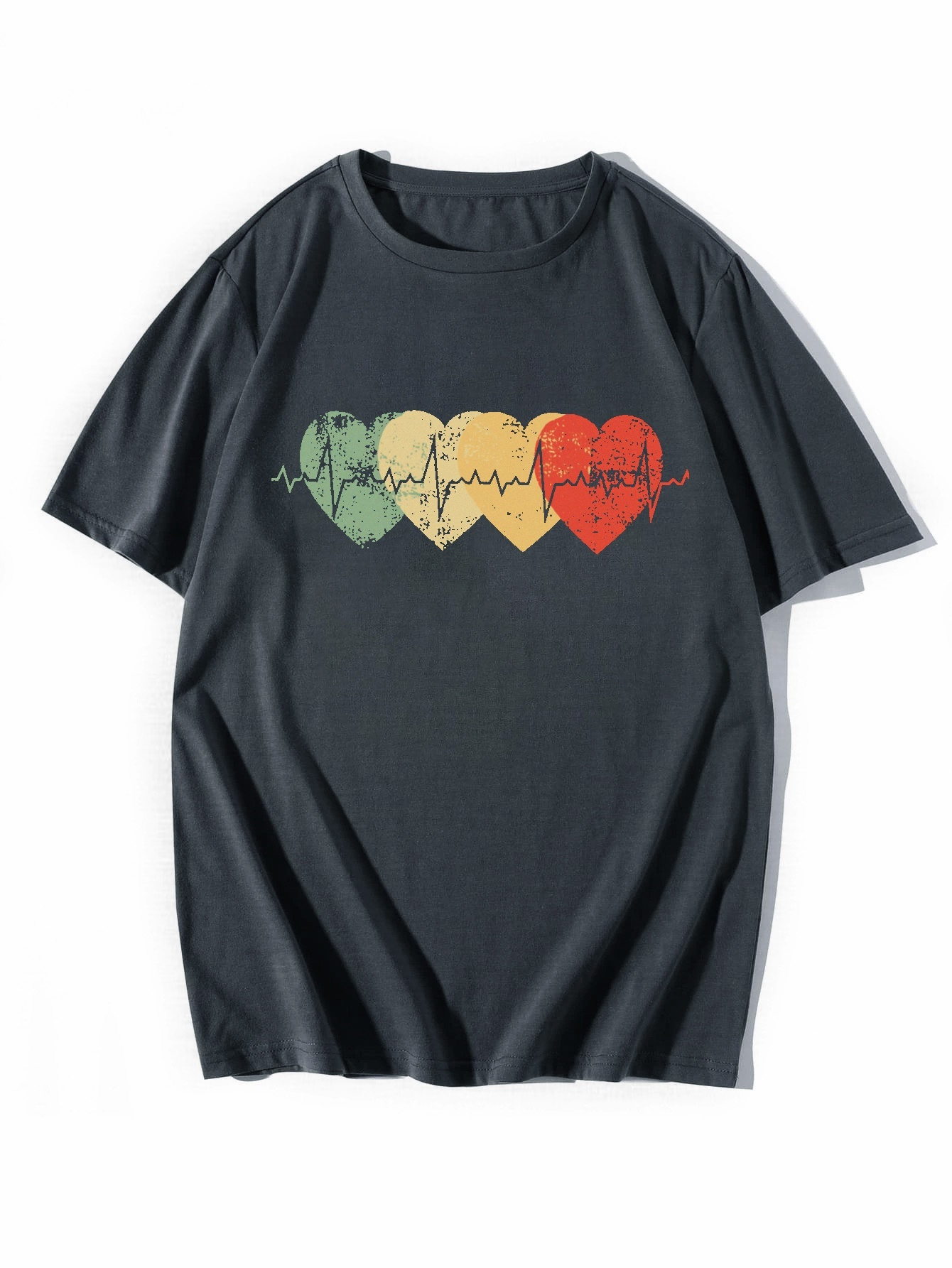 Herren Tank Top Baumwolle - Basic Tshirt Slim Fit Oversized