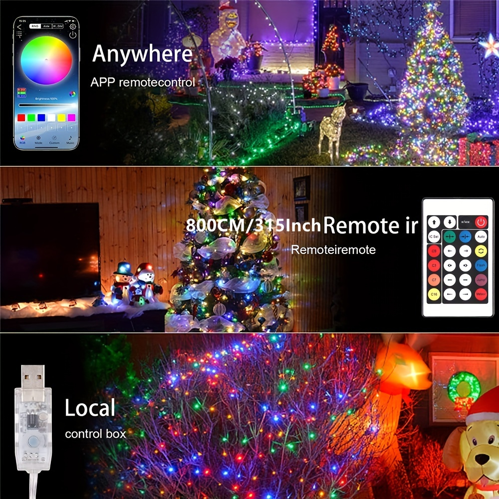 Las mejores ofertas en Cadena USB LED de Navidad y luces de hadas