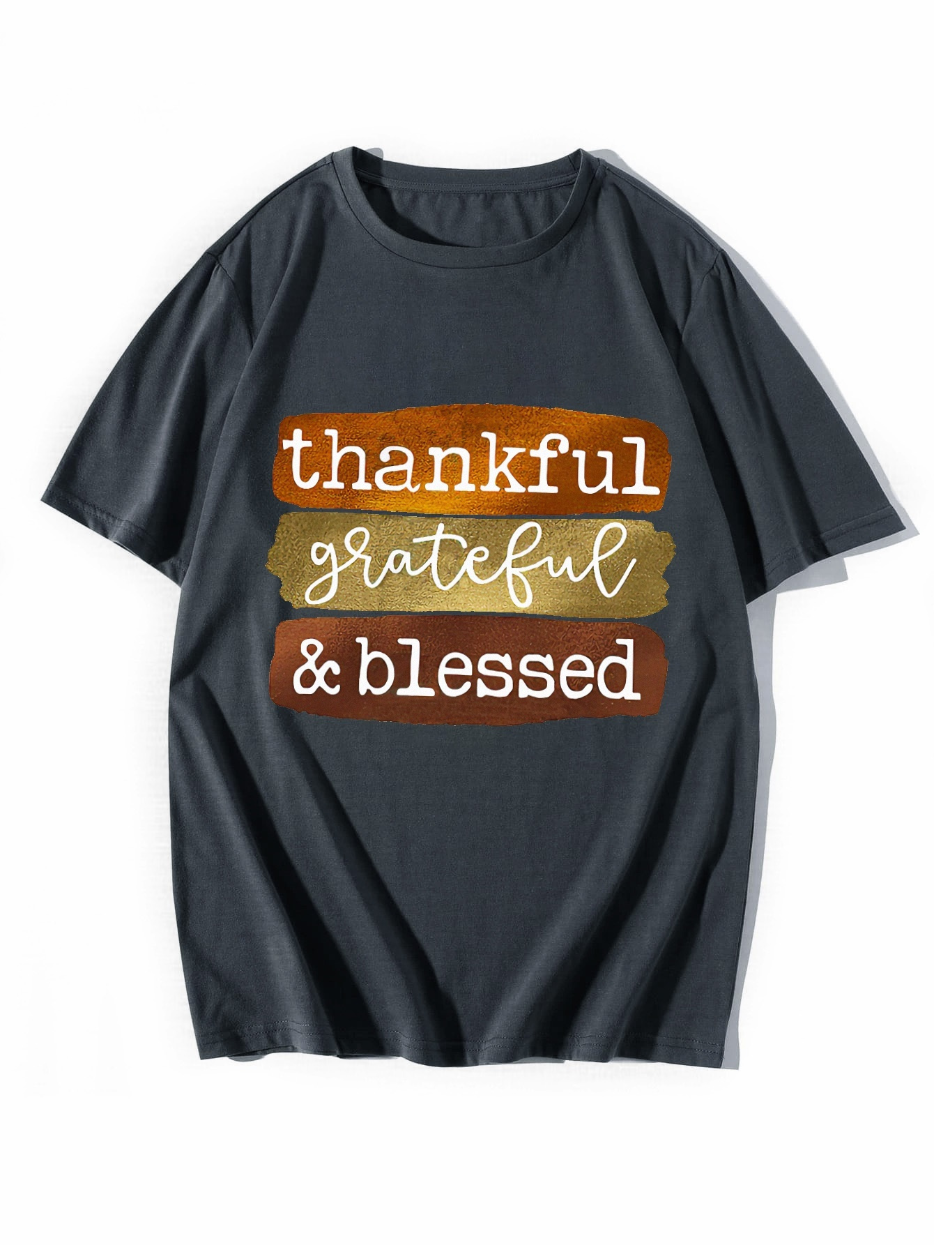 plus size thankful shirt