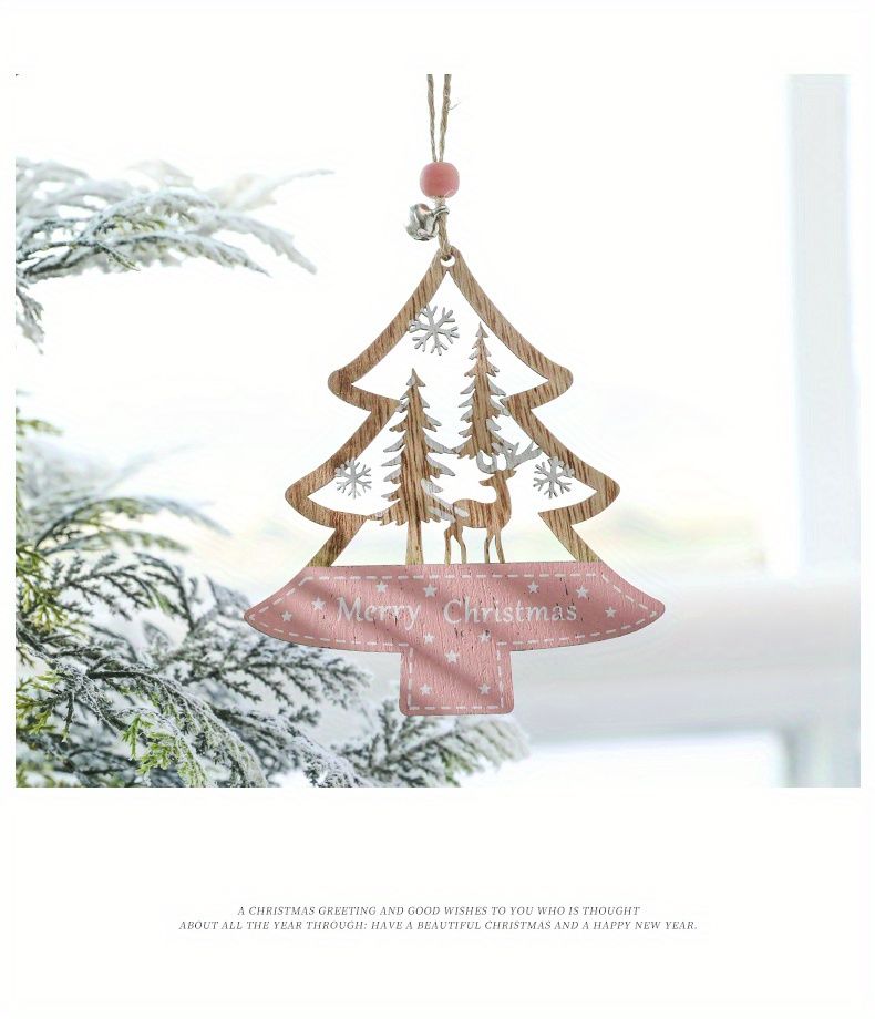 New Christmas Tree Ornaments Decoration Supplies Color - Temu