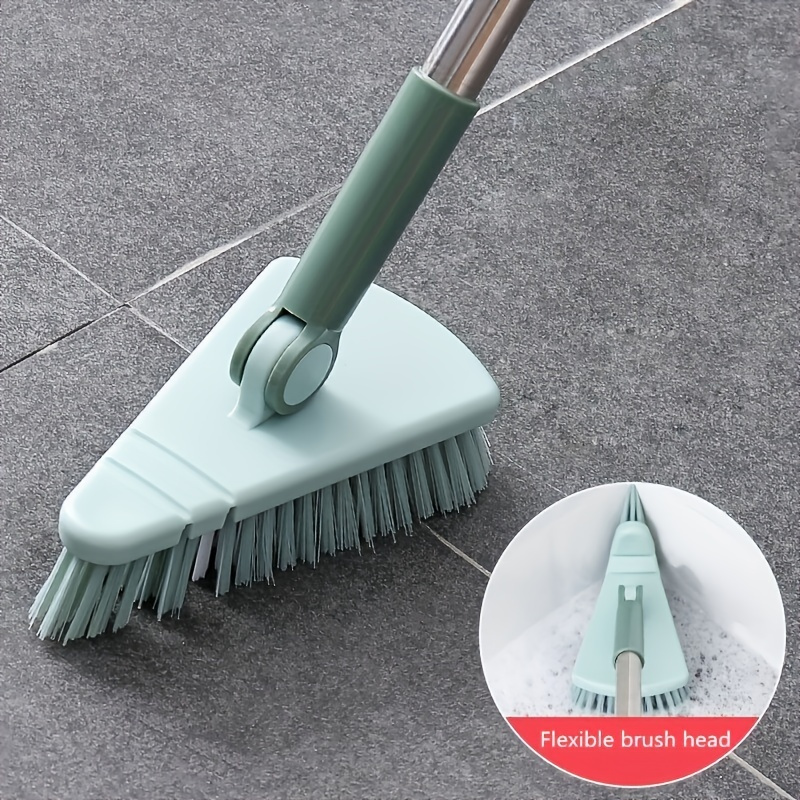 V shaped Crevice Brush Bathroom Long Handle Brush Floor - Temu