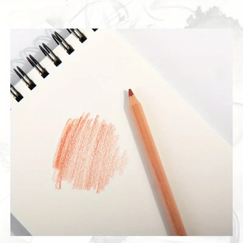 Peroci 12colors Wood Skin Teintes Crayon De Couleur Pastel - Temu