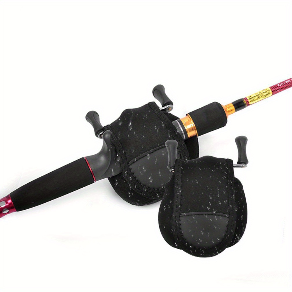 Portable Neoprene Fishing Reel Cover, Reel Protector, Fishing
