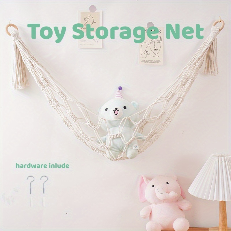 Boho Stuffed Animals Net Or Hammock Large Toy - Temu