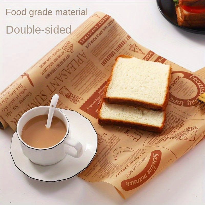 Wax Paper Sheets, Parchment Paper, Grease Resistant Food Wrapping Paper,  Disposable Food Wrappers, Air Fryer Liners, For Sadnwich, Hamburger, Fried  Chicken, And More, Kitchen Gadgets, Kitchen Stuff, Kitchen Accessories -  Temu