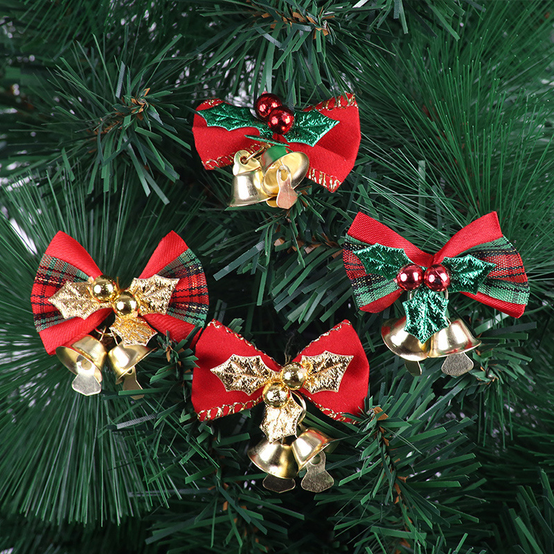 Christmas Bowknot Ornaments,Christmas Tree Ornaments Clearance