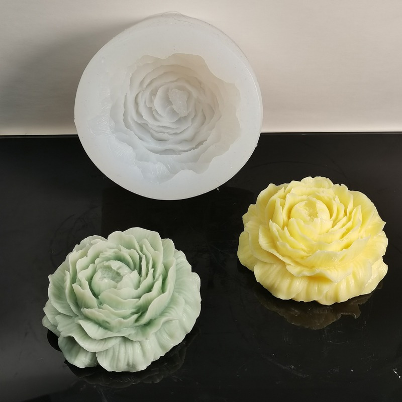 Peony Flower Silicone Mold Silicone Can Be Used To Make - Temu