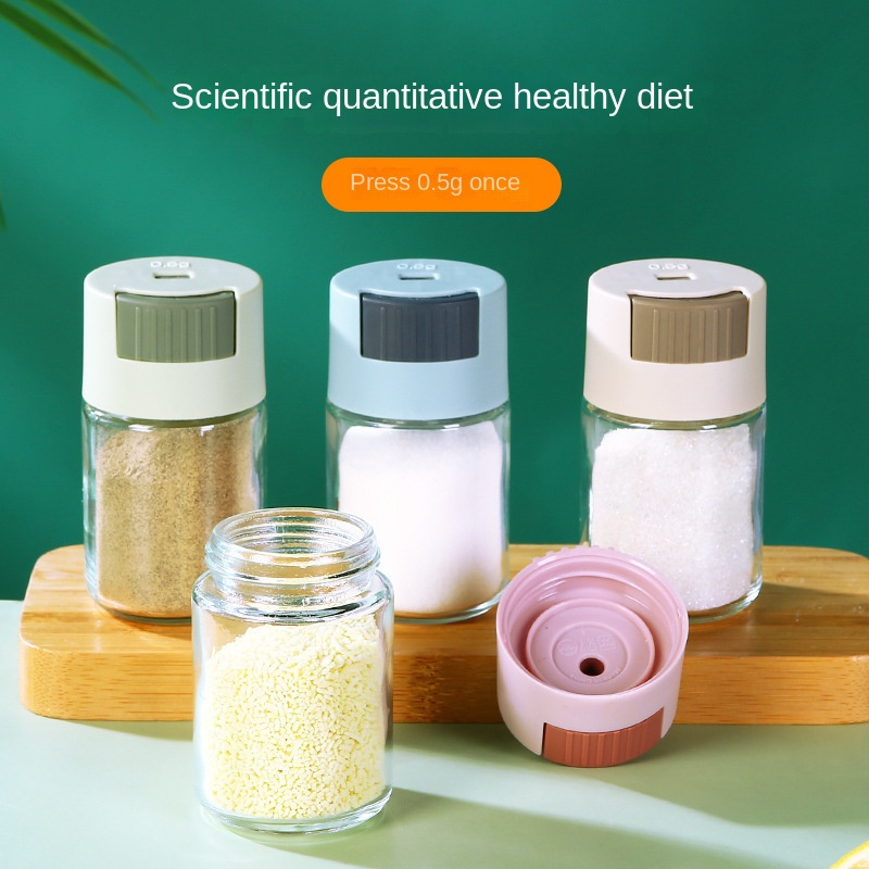 Quantitative Salt Shaker Press-type Salt Control Shaker Salt