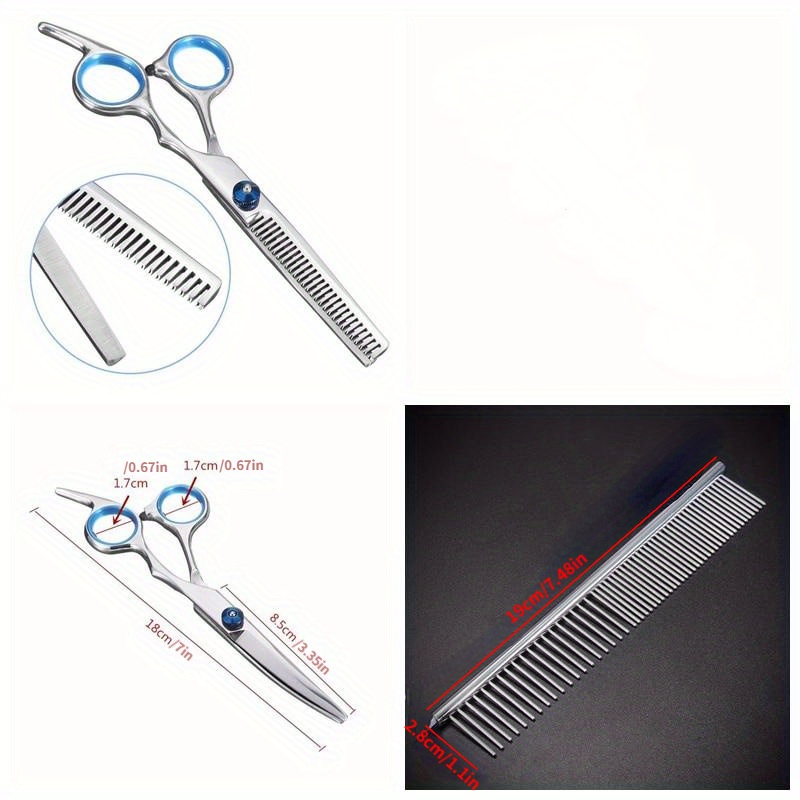 Pet Dogs Grooming Scissors Cat Hair Thinning Shear Sharp Edge Dog Cutting  Kitten Animal Barber Cutting Tool - Temu United Arab Emirates