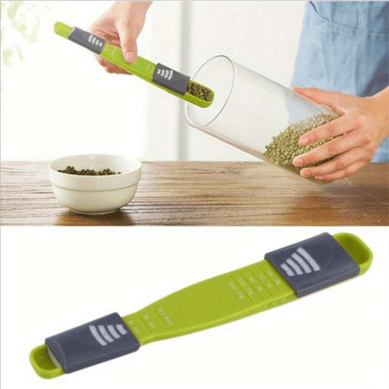 Pampered Chef Adjustable Measuring Cup Spoon Sliding Tool Baking Cooking