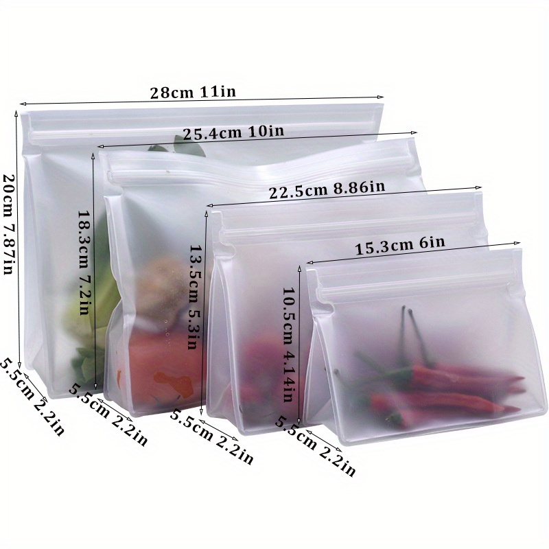 Container Set Kitchen Preservation Bags Food Storage Bags