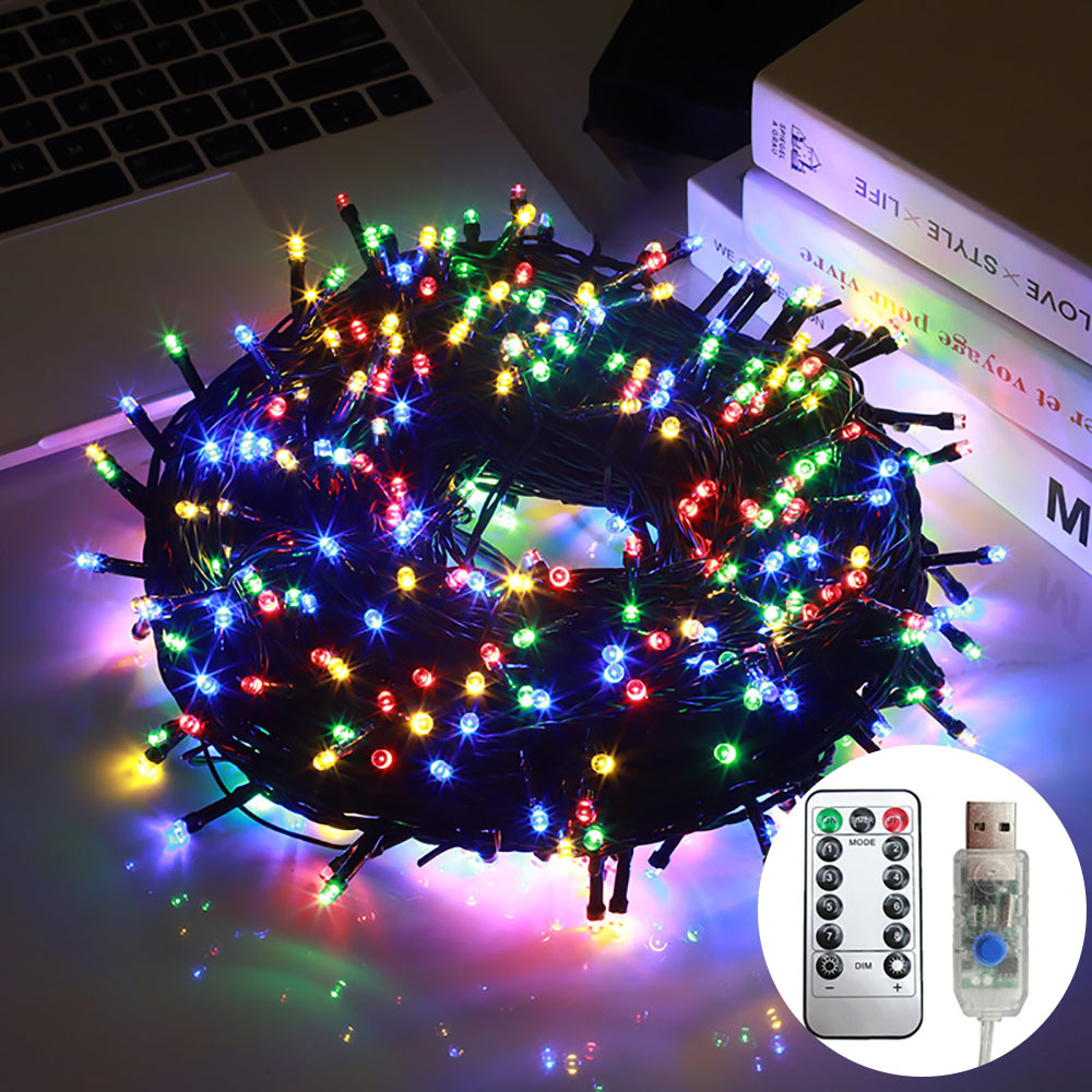 1pc Christmas Outdoor Star String Lights, Waterfall String Light, USB  Flowing Water Light, 9 Strip 78.74inch/6.56ft, 8 Lighting Modes With Remote  Con