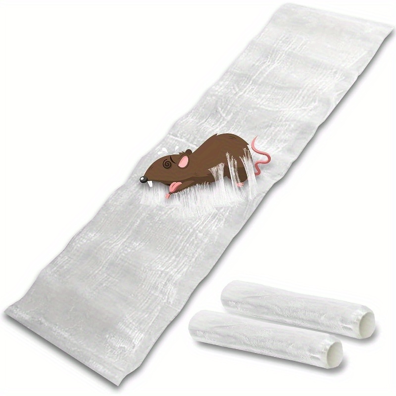 Paquete de 48 trampas de pegamento para ratones de gran tamaño, almohadilla  adhesiva con adherencia mejorada, trampas adhesivas para ratas ratones