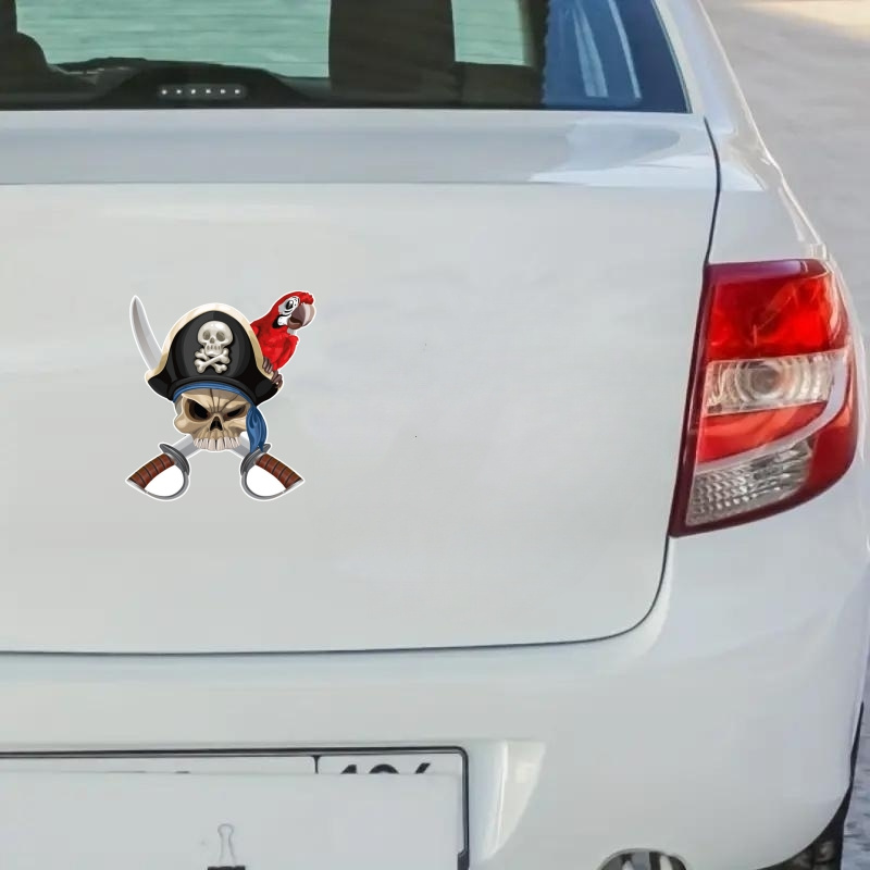 Jolly Roger Bumper Sticker