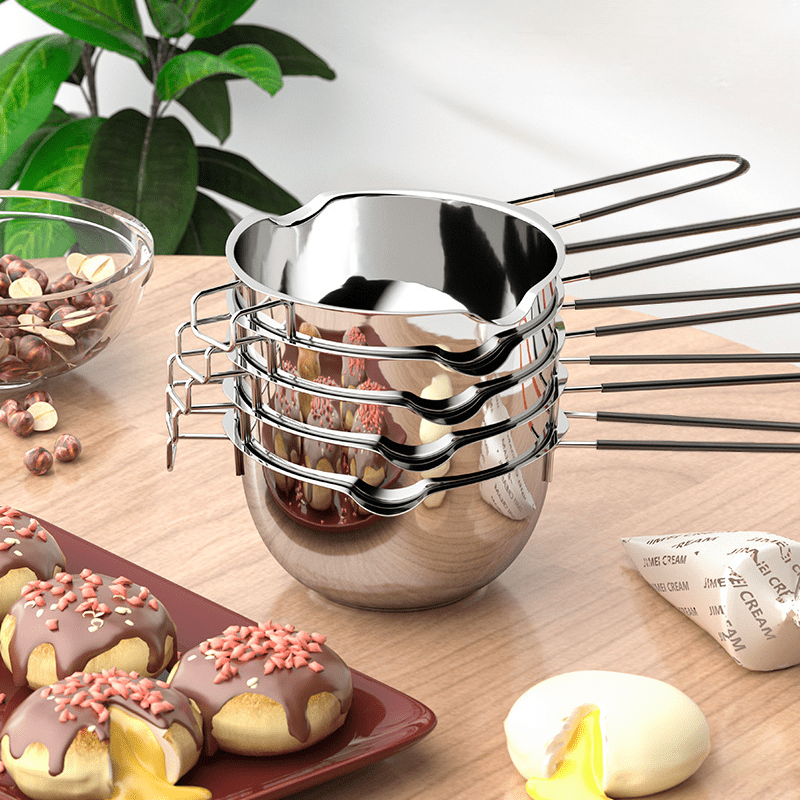 Stainless Steel Chocolate Melting Pot Butter Warmer For Oil - Temu