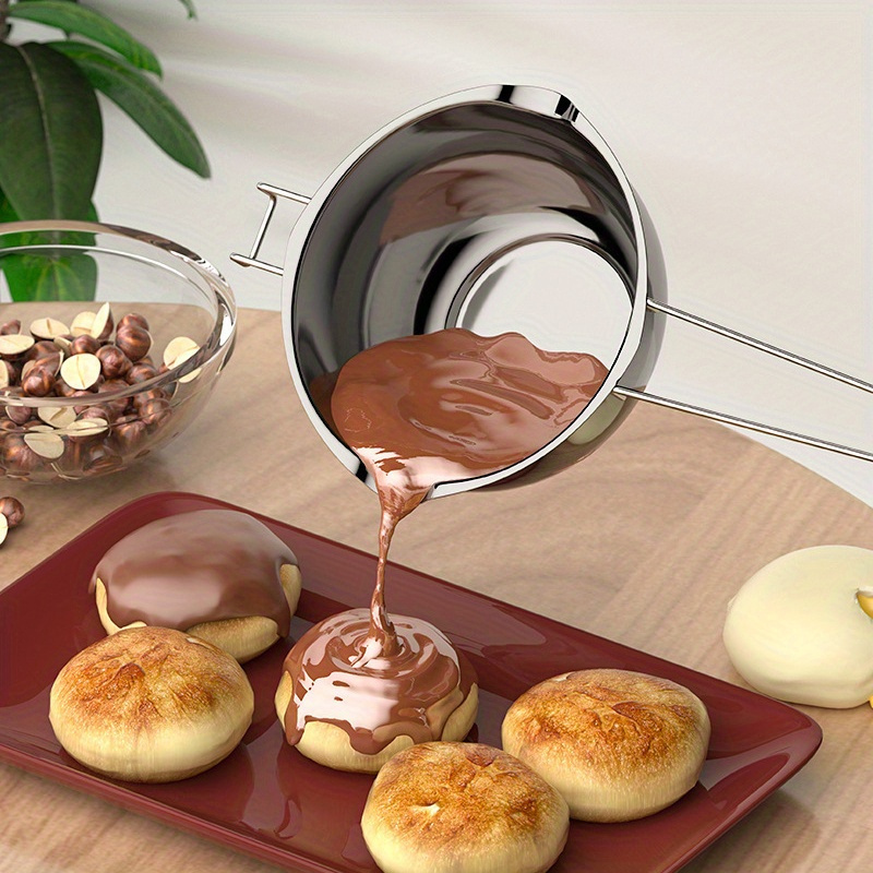 Stainless Steel Chocolate Melting Pot Butter Warmer For Oil - Temu