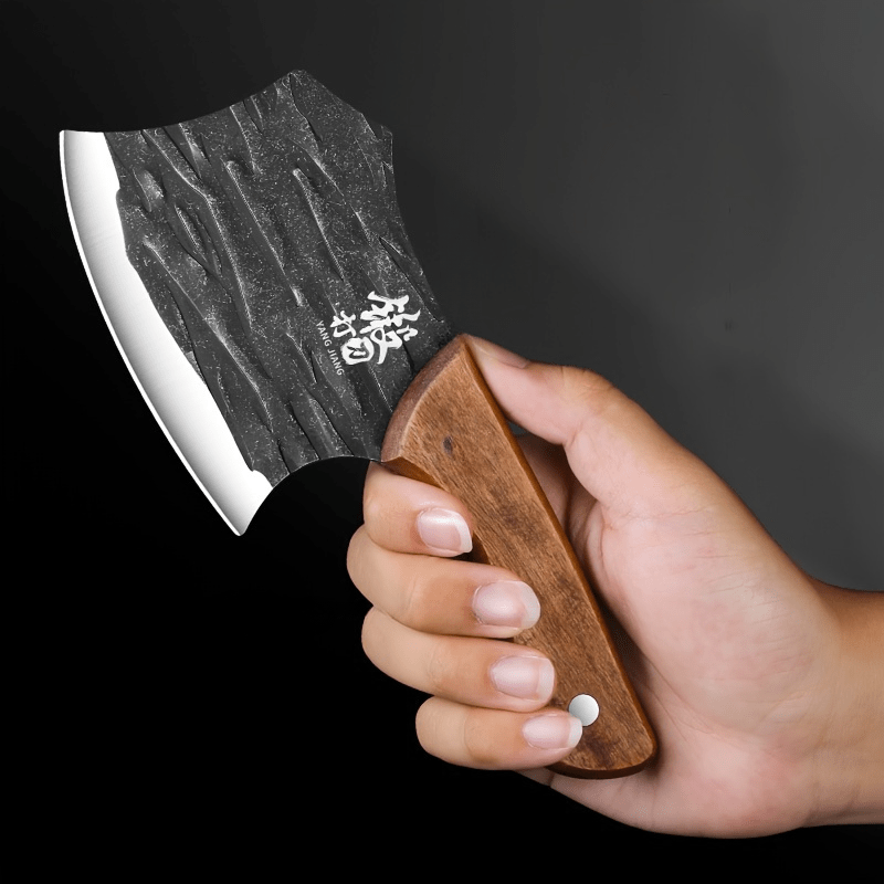 Stainless steel multi tool kitchen axe – ForgedCommodities