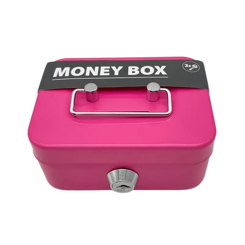 1 Stück Kreative Pinke Handgehaltene Spardose Und Aufbewahrungsbox Mit  Schlüsselloch Für Münzen Und Kleine Gegenstände, aktuelle Trends, günstig  kaufen