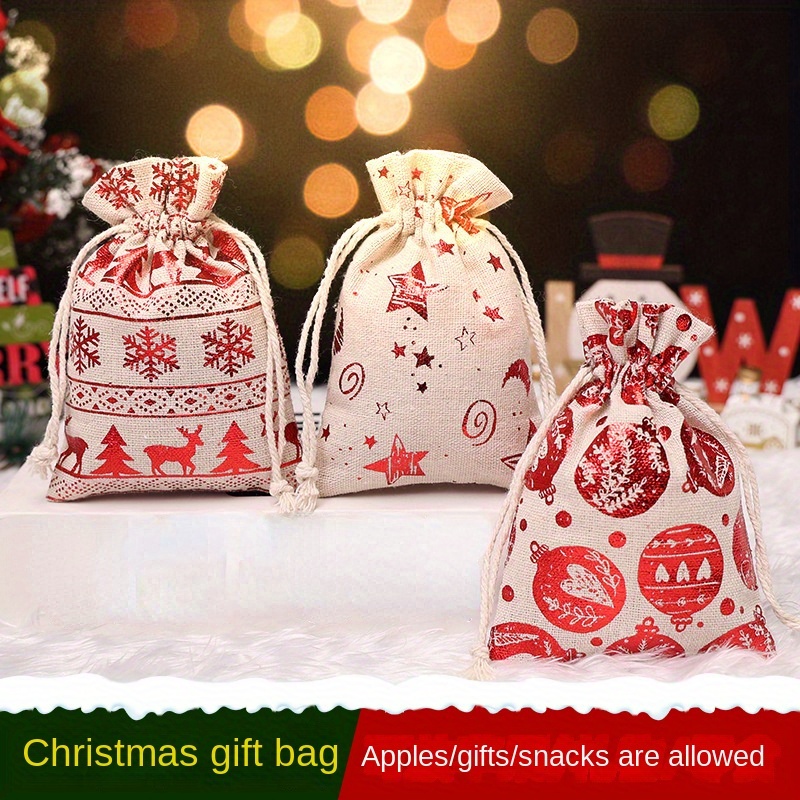 Christmas tie gift discount bags