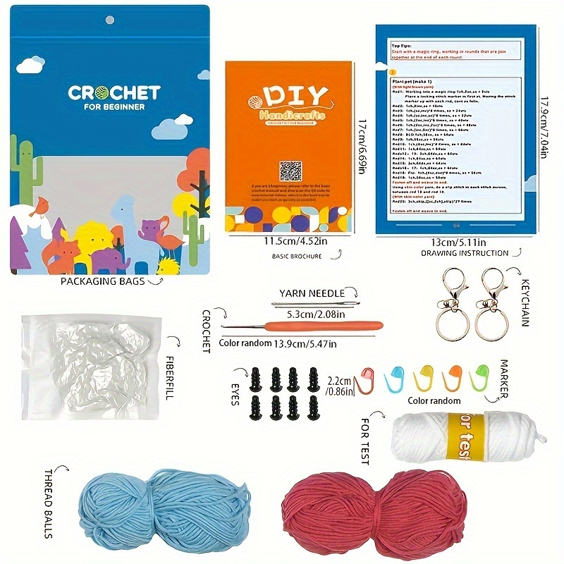 New Arrival English Instruction Book Crochet Material - Temu