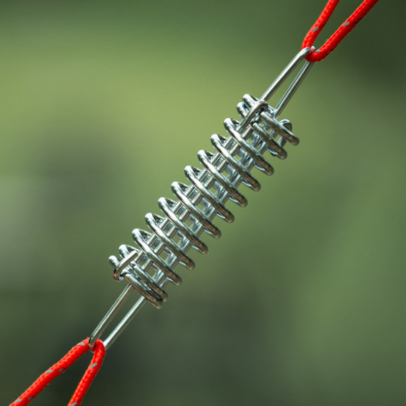 High Strength Steel Rope Fixed Buckle for Camping