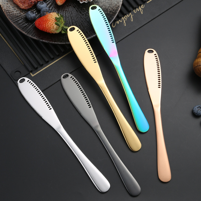 Long Handle Stainless Steel Butter Knife Spatula Perfect For - Temu