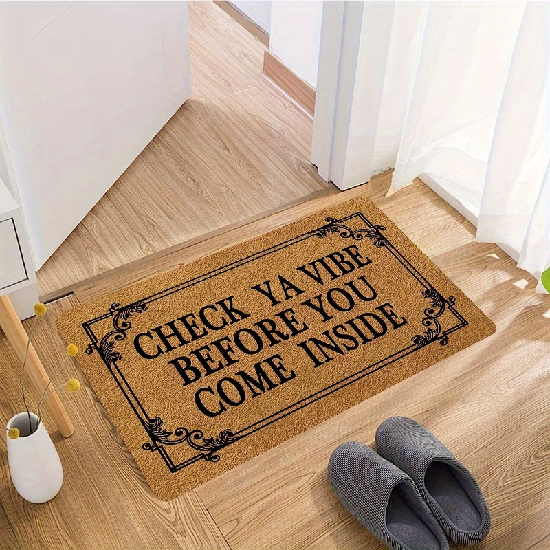 Sea Marine Animal Indoor Door Mat 15.7x23.6inch, Water Absorbent Low  Profile Entrance Doormat, Non Slip Rubber Rug Mats for Bathroom Bedroom  Kitchen