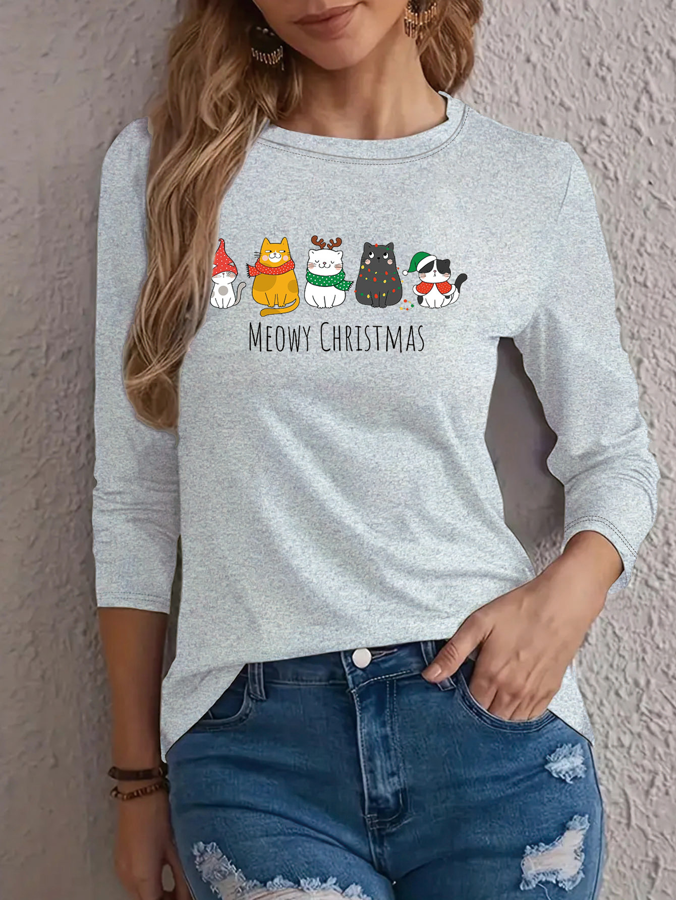 Animal Print Christmas Shirt - Temu
