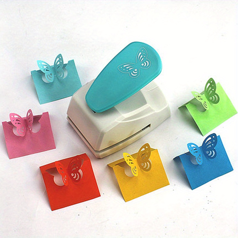 Random Color Mini Scrapbook Punches Handmade Cutter Card - Temu