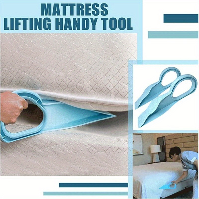 Easy-to-use Bedding Sheet Fixer (bed Sheet Gripper Clip) With Anti-slip  Design, Bedding Mattress Raiser, Furniture Lifter For Household.