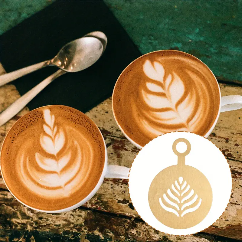 Coffee Stencils Personalized Latte Cappuccino Art - Temu