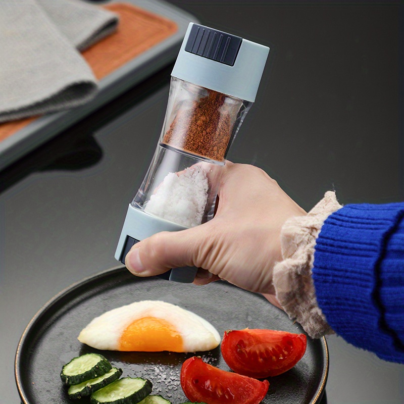 Quantitative Salt Shaker Push Type Salt Dispenser Salt Tank Sugar