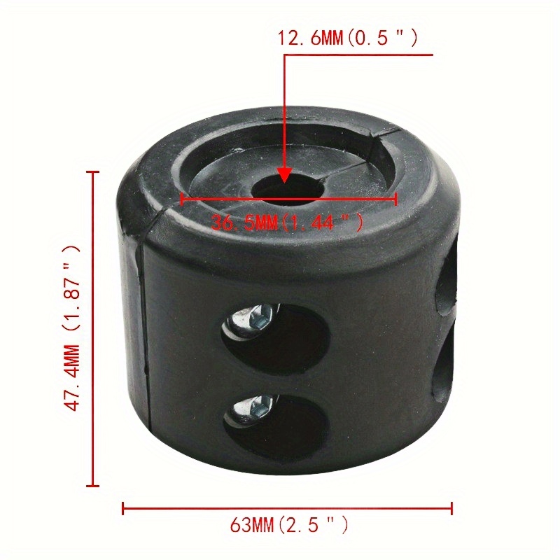 Winch Accessories Winch Cable Hook Stopper FOR ATV UTV Rubber Winch Line  Saver