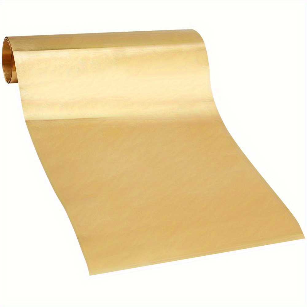 1Pcs 99.9% Pure Copper Sheet, 150mmx150mm,0.5mm Thickness, No Scratches,  Film Attached Copper Plates, Pure Copper Sheet Metal, Copper Plates for