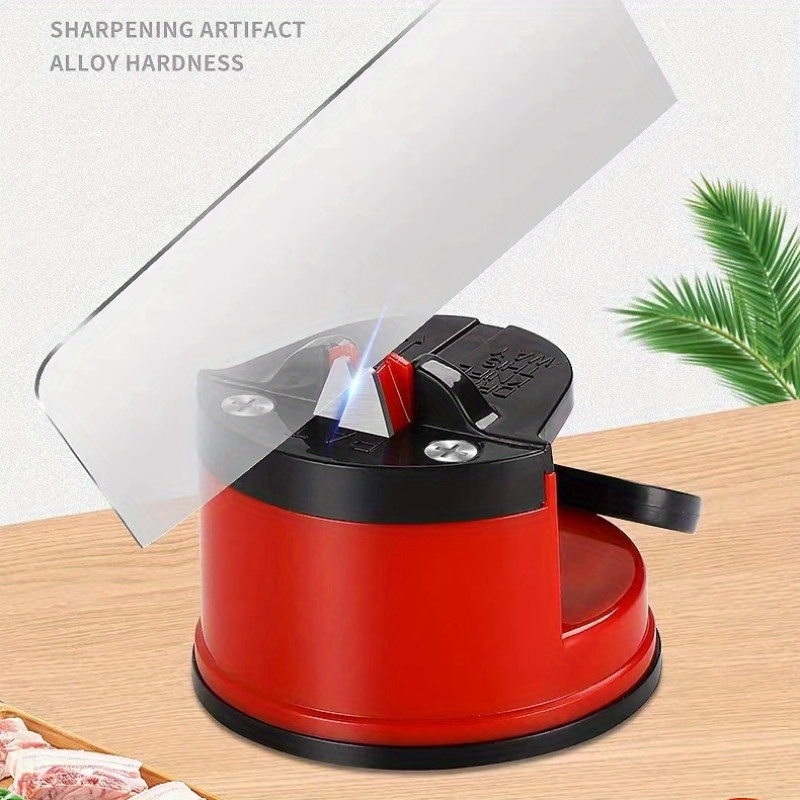 Suction Cup Whetstone Kitchen Knife Sharpener Household Stone Knives  Sharpening