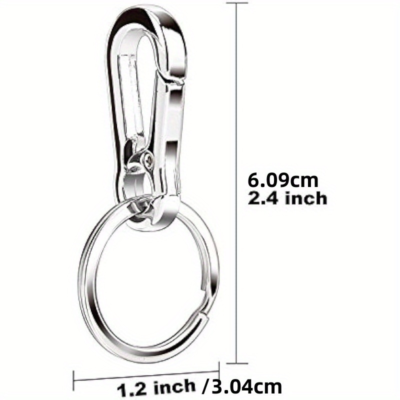 Outdoor Camping Hiking Key Chain Keyring Waist Hanging Keychain