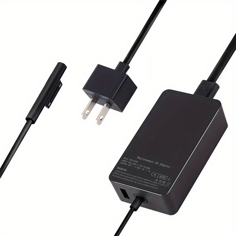 44WファストアダプターFor Surface Charger 44W 15V 2.58A電源 ...