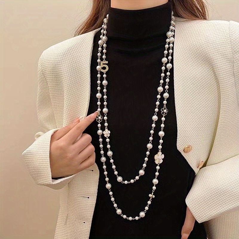 Vintage Costume Pearl Necklace – The Arc