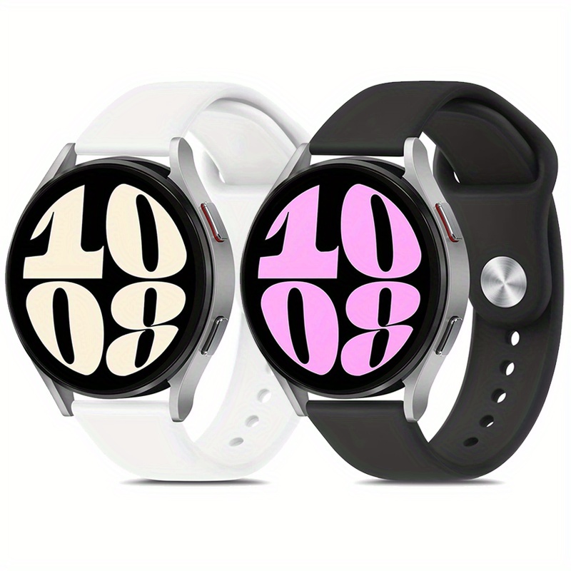 Silicone Sport Smart Watch Strap For Galaxy Watch 5 - Temu