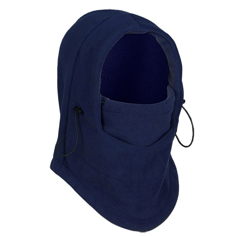 1pc Waterproof Thermal Fleece Balaclava Hat Hooded Neck Warmer Hiking Scarves For Hiking, Ideal choice for Gifts details 7