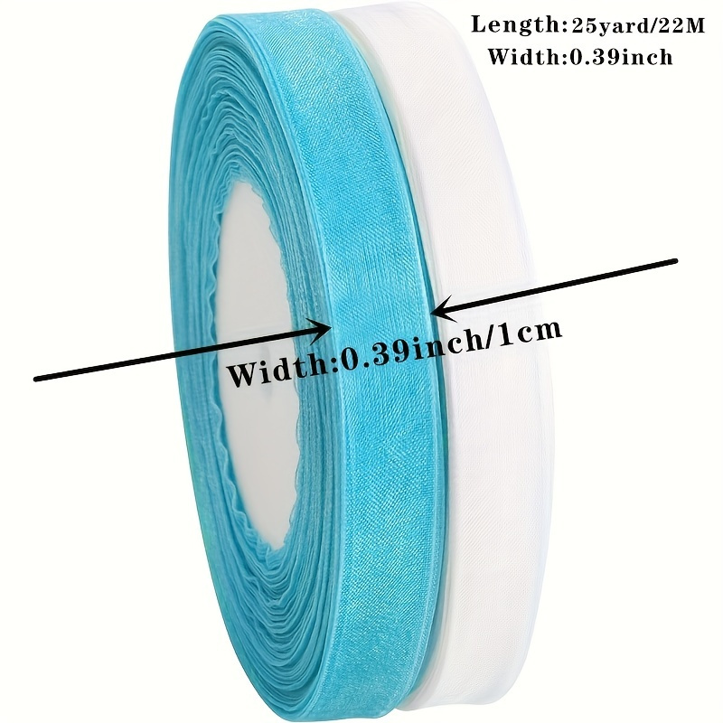 100 Yard Different Widths Satin Ribbon Fabric Ribbon Silk - Temu